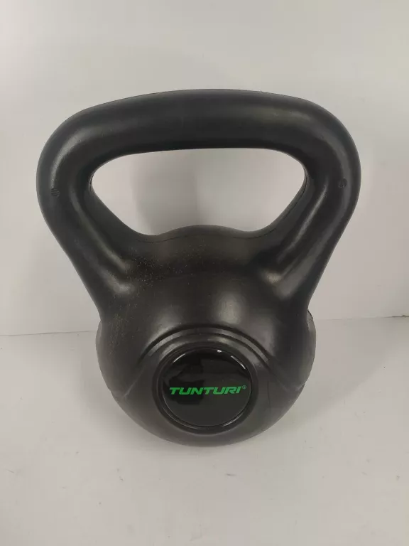 KETTLEBELLE TUNTURI 8 KG CZARNY