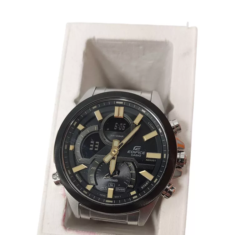 ZEGAREK MĘSKI CASIO EDIFICE ECB-30D 5886 WIELOFUNKCYJNY BLUETOOTH
