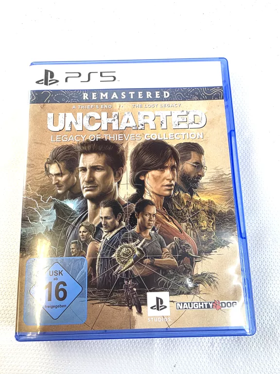 GRA NA PS5 UNCHARTED LEFGACY OF THIEVES COLLECTION