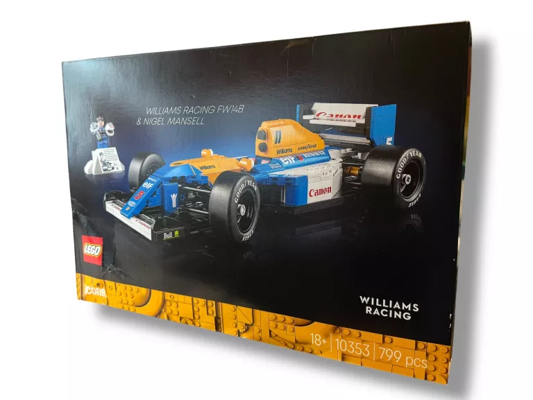 LEGO ICONS 10353 WILLIAMS RACING FW14B I NIGEL MANSELL