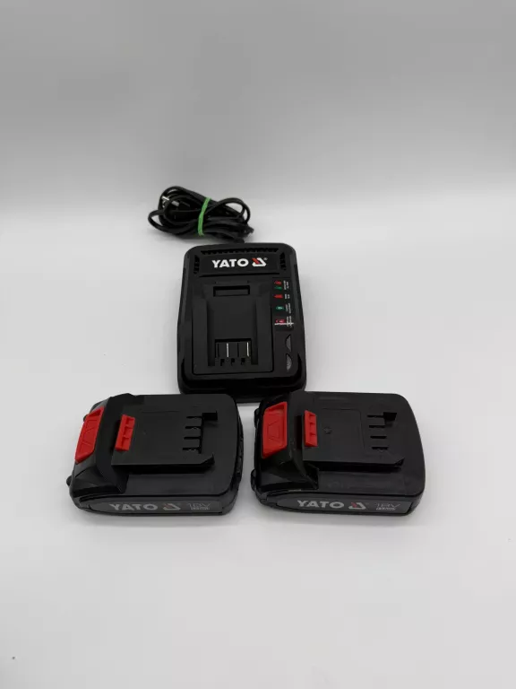 WIERTARKO-WKRĘTARKA YATO YT-82797 + 3X AKU 2.0AH + ŁADOWARKA