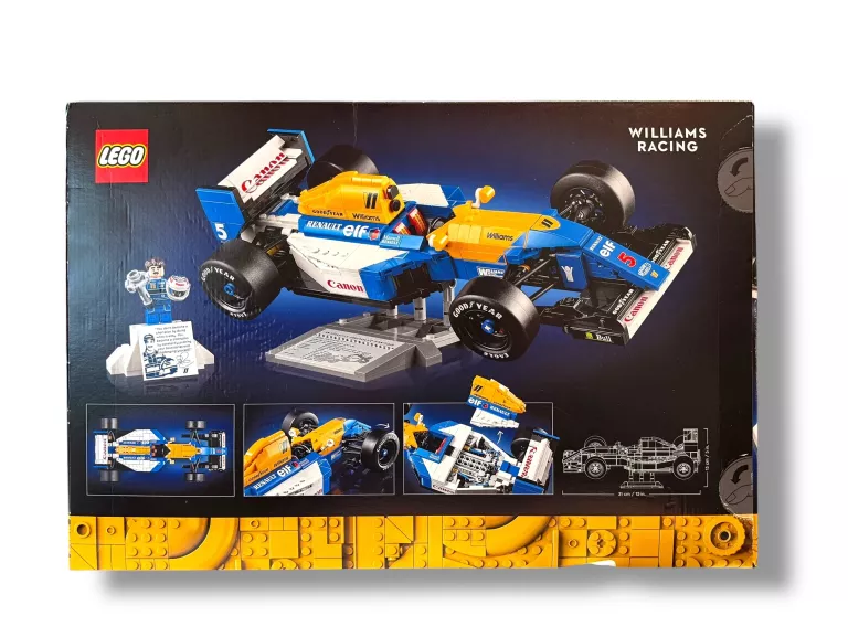 LEGO ICONS 10353 WILLIAMS RACING FW14B I NIGEL MANSELL