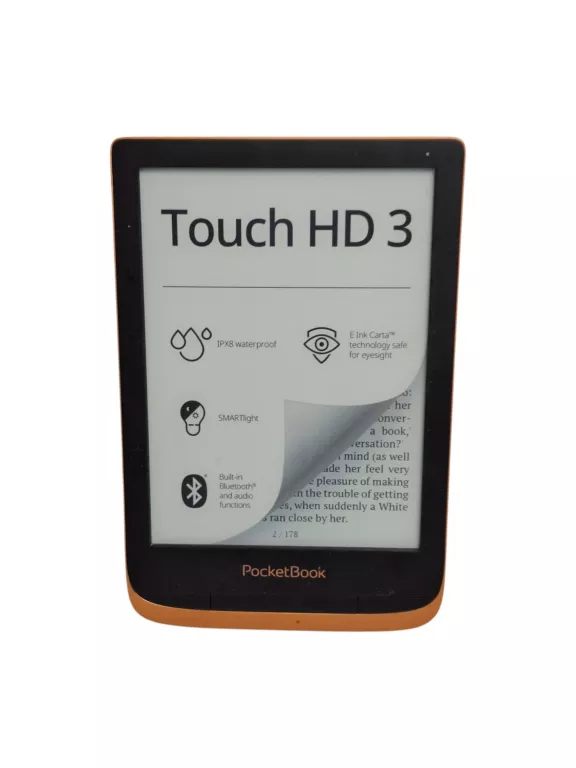 POCKETBOOK TOUCH HD 3 PB632 16GB | E-INK | WI-FI | EKRAN 6" | SPRAWNY