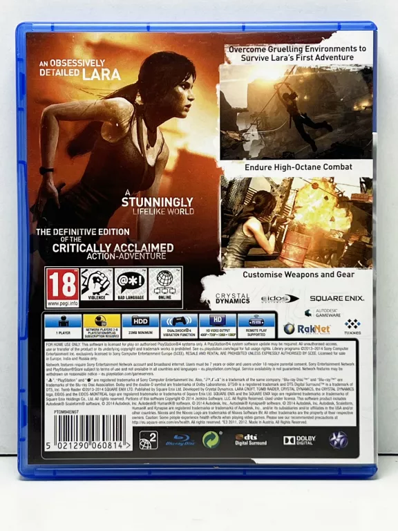 GRA PS4 TOMB RIDER DEFINITIVE EDITION