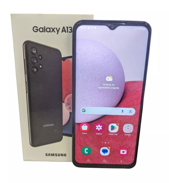 TELEFON SAMSUNG GALAXY A13 4/64GB Z OPAKOWANIEM