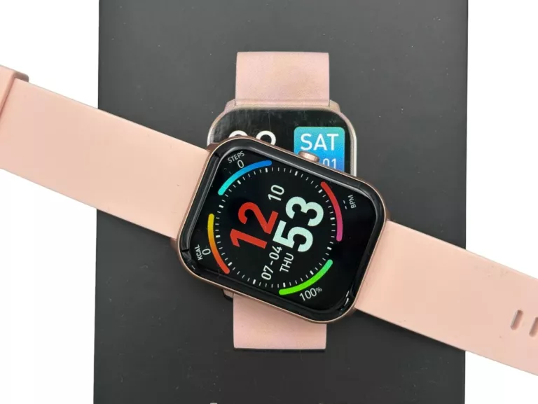 SMARTWATCH MAXCOM FW36 AURUM SE RÓŻOWY 44,6 MM ANDROID IOS BLUETOOTH