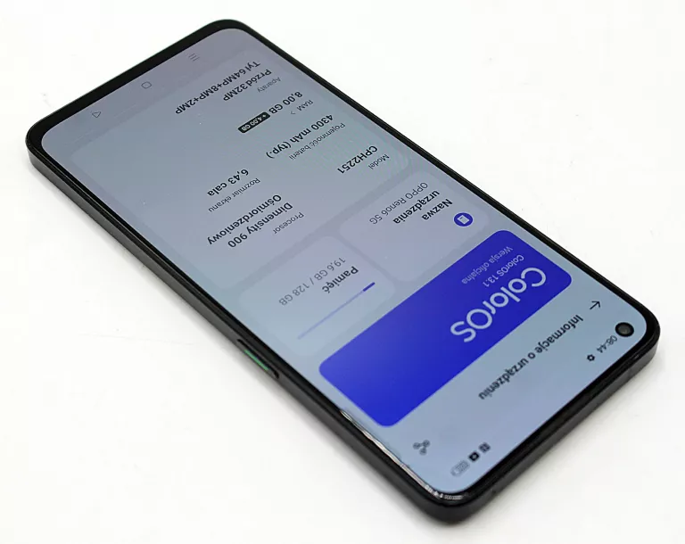TELEFON OPPO RENO 6 5G (CPH2251) 8+128GB CZARNY