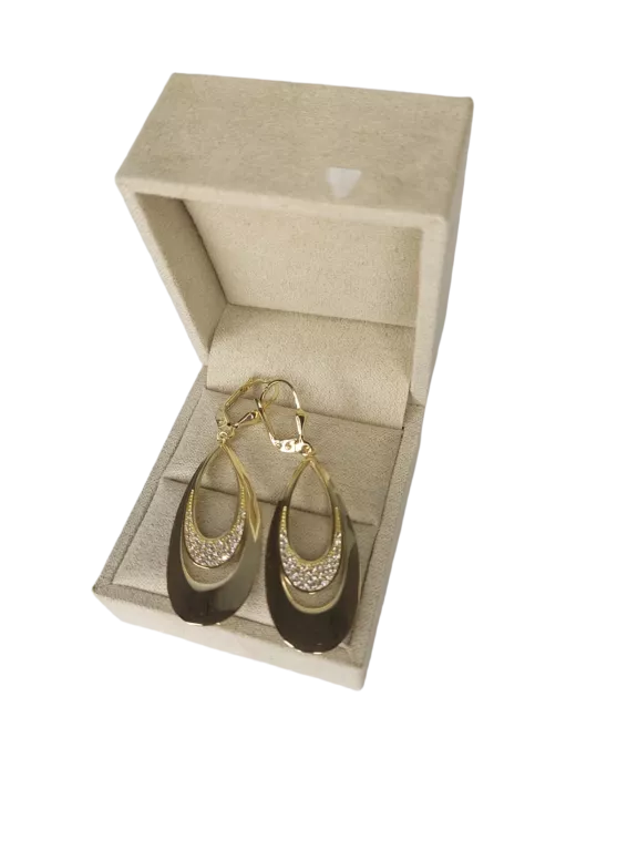 KOLCZYKI 585 WAGA OK. 5,06G