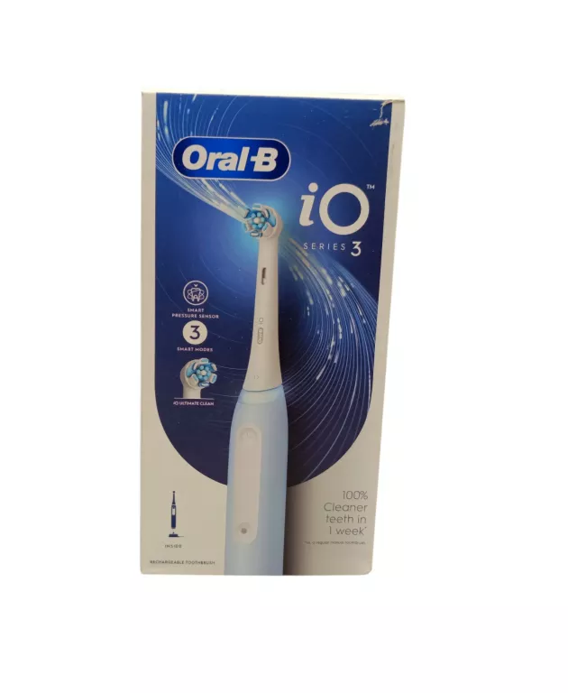 SZCZOTECZKA MAGNETYCZNA ORAL-B PRO IO3 ICE BLUE
