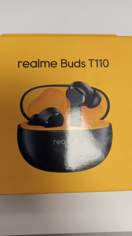 SŁUCHAWKI DOKANAŁOWE REALME BUDS T110 CZARNE