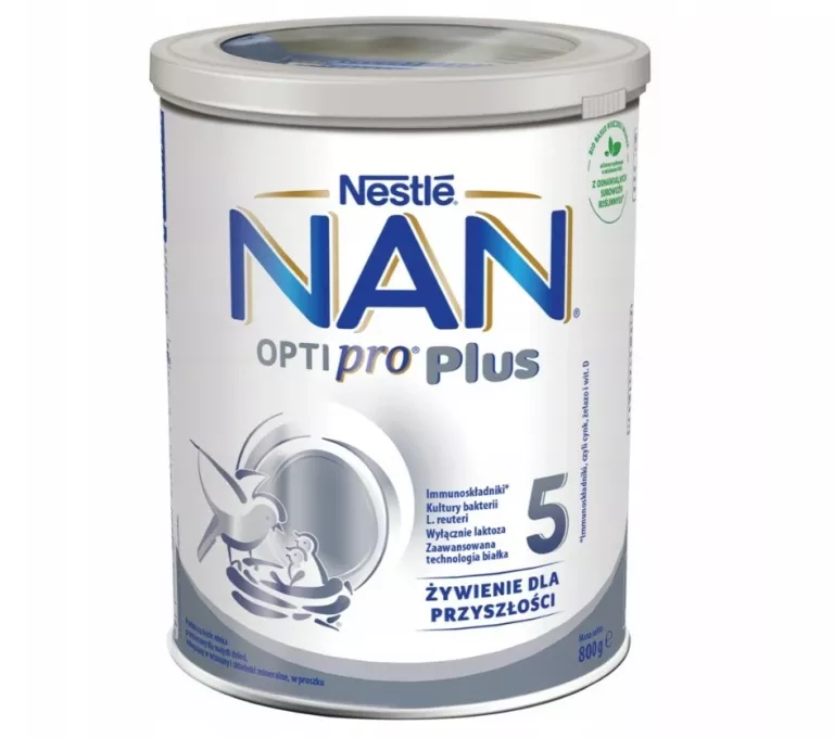 NESTLE NAN OPTIPRO PLUS 5 PUSZKA 800G