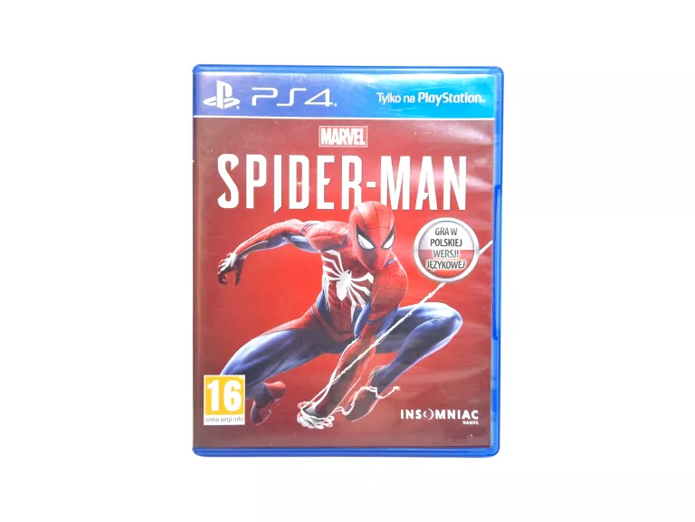 GRA NA PS4 SPIDER-MAN PLAYSTATION 4