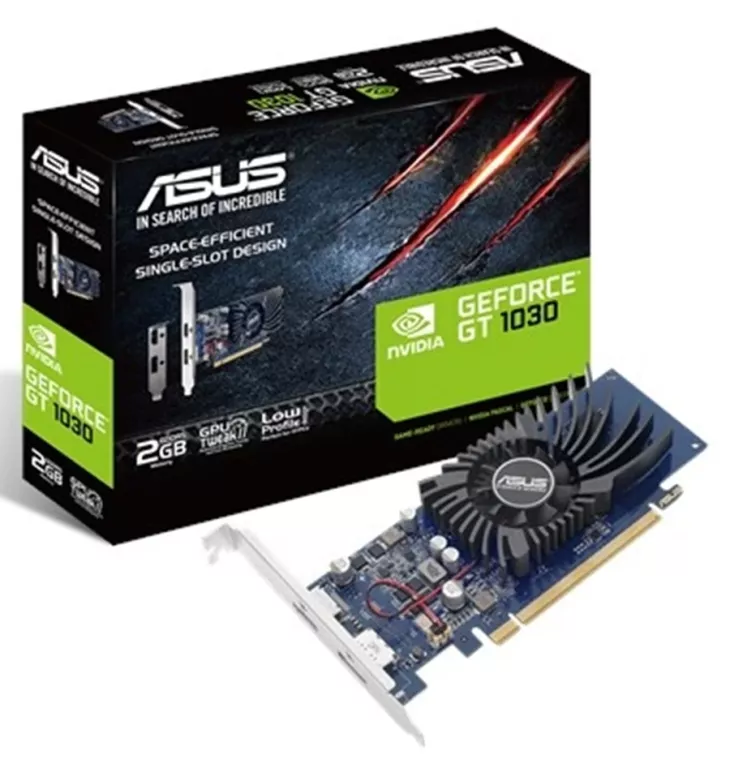 KARTA GRAFICZNA ASUS GT1030 2 GB FABRYCZNIE ZAPAKOWANE