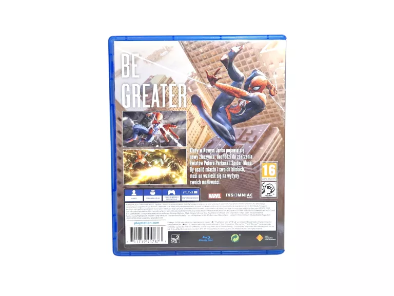 GRA NA PS4 SPIDER-MAN PLAYSTATION 4