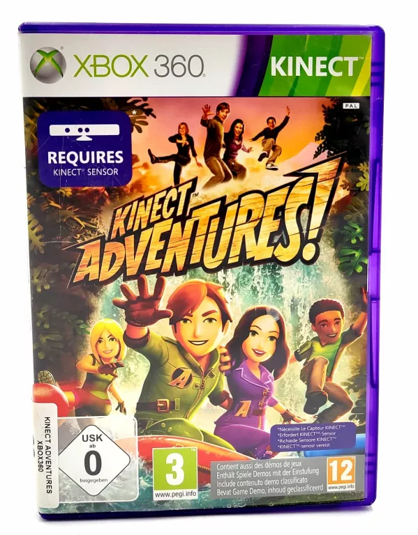 KINECT ADVENTURES XBOX360