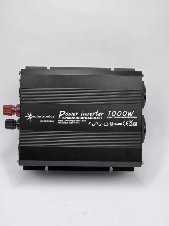 PRZETWORNICA NAPIĘCIA SOLARTRONICS 1000W 12V