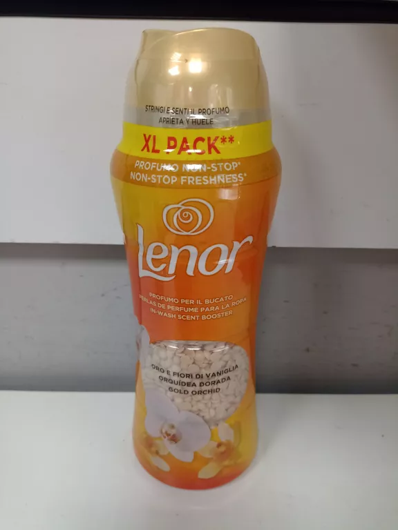 LENOR PEREŁKI GRANULKI ZAPACHOWE DO PRANIA GOLD ORCHID XL 495 G