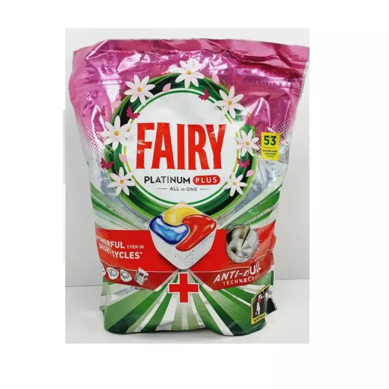 FAIRY PLATINUM PLUS ALL IN ONE KAPSUŁKI DO ZMYWARKI 53SZT.