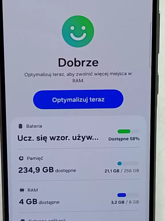 SAMSUNG GALAXY A56 5G 8/256 GB USZKODZONY