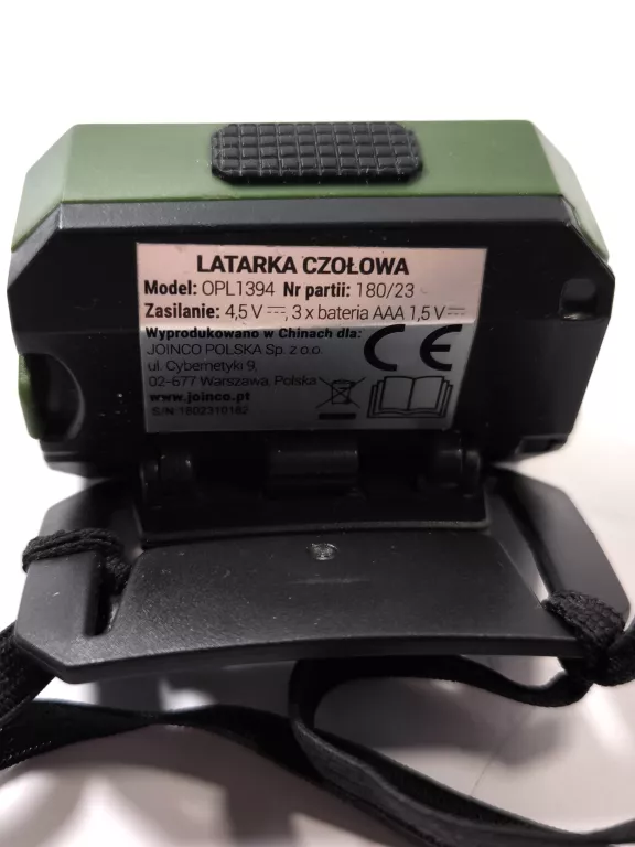 LATARKA CZOŁOWA LETHE OPL1394
