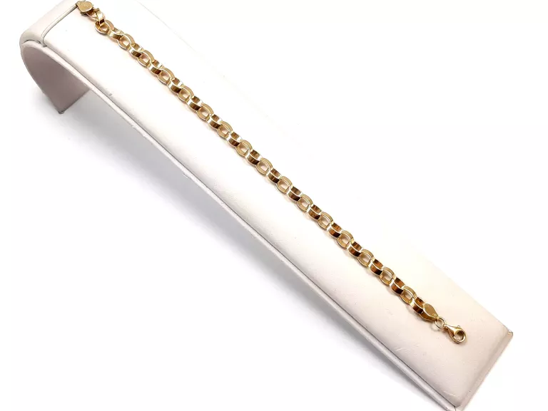 ZŁOTA BRANSOLETKA 585 5.20G 19CM