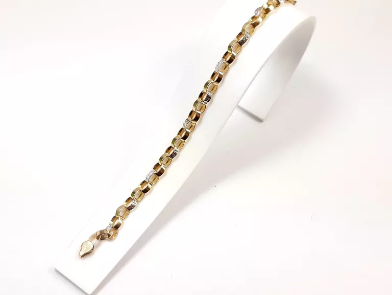 ZŁOTA BRANSOLETKA 585 5.20G 19CM