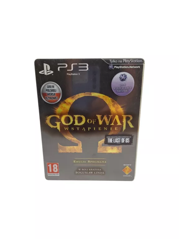 GOD OF WAR WSTĄPIENIE PL DUBBING PS3 - EDYCJA SPECJALNA STEELBOOK