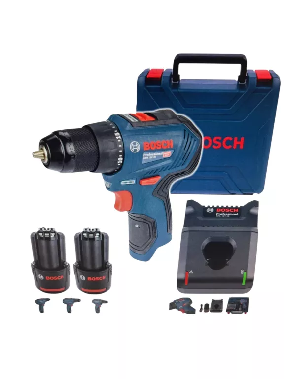 BOSCH PROFESSIONAL GSR 12V-30 WKRĘTARKA 12V + WALIZKA