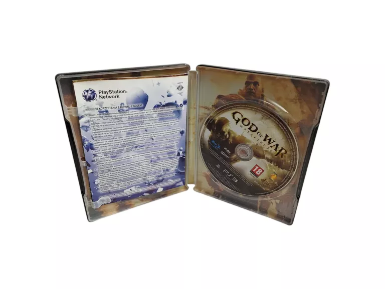 GOD OF WAR WSTĄPIENIE PL DUBBING PS3 - EDYCJA SPECJALNA STEELBOOK