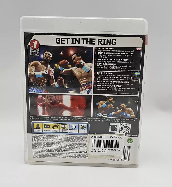 GRA PS3 EA SPORTS FIGHT NIGHT ROUND 3