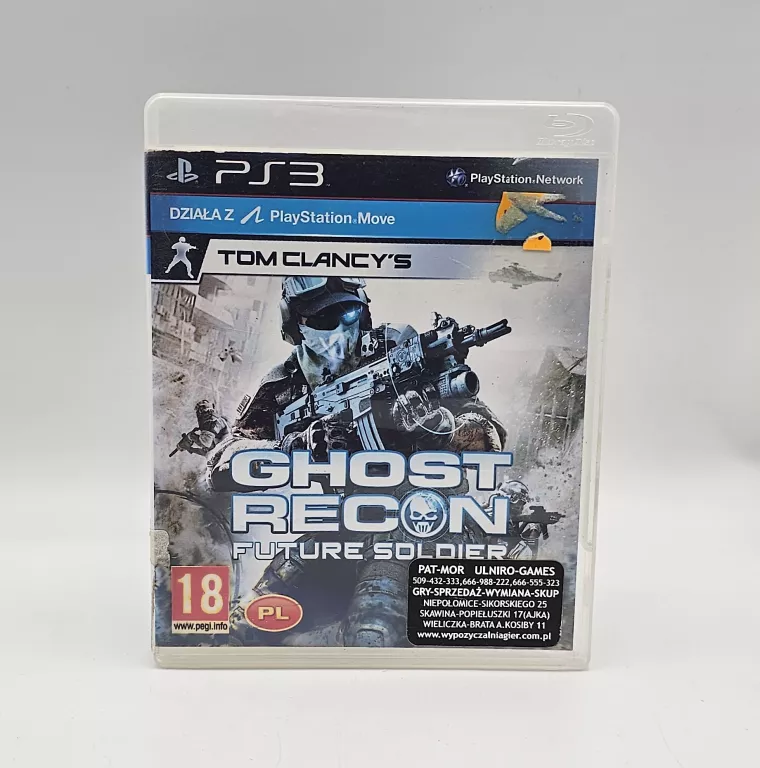 GRA PS3 TOM CLANCY'S GHOST RECON FUTURE SOLDIER