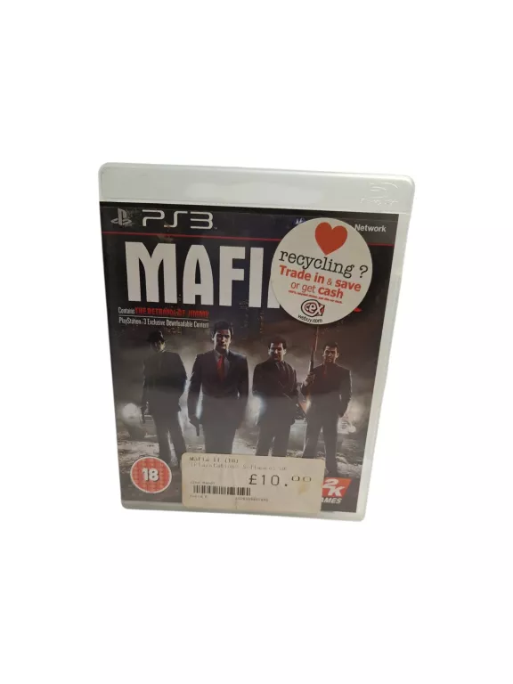 MAFIA II PS3 | ORYGINAŁ | STAN BARDZO DOBRY | GRA AKCJI Z FABUŁĄ