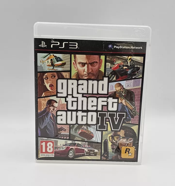 GRA PS3 GRAND THEFT AUTO IV