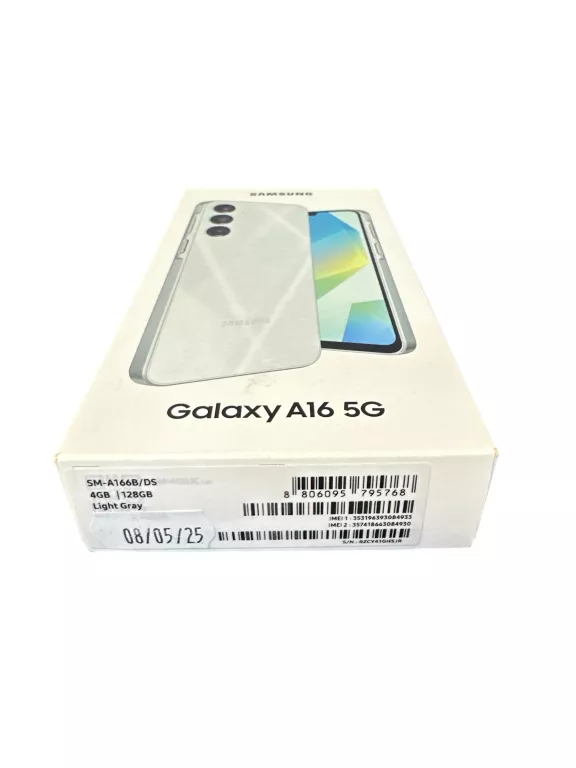 SMARTFON SAMSUNG GALAXY A16 5G 4 GB / 128 GB 5G SZARY