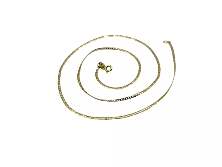 DELIKATNY ZŁOTY ŁAŃCUSZEK PR.585 PANCERKA | 1,63G | 45,5CM
