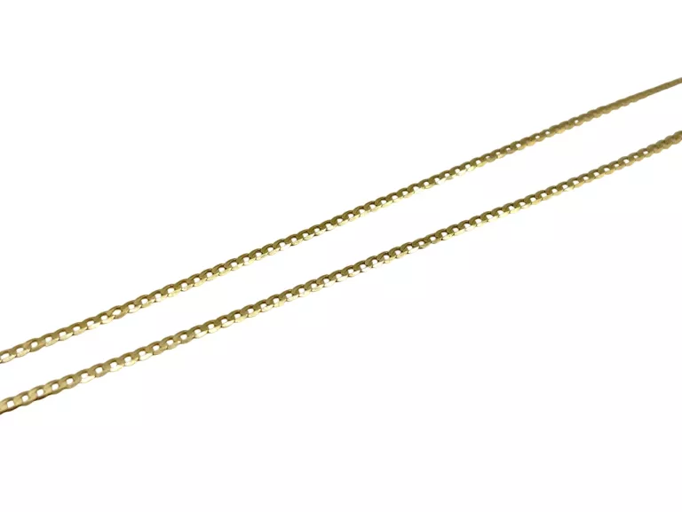 DELIKATNY ZŁOTY ŁAŃCUSZEK PR.585 PANCERKA | 1,63G | 45,5CM
