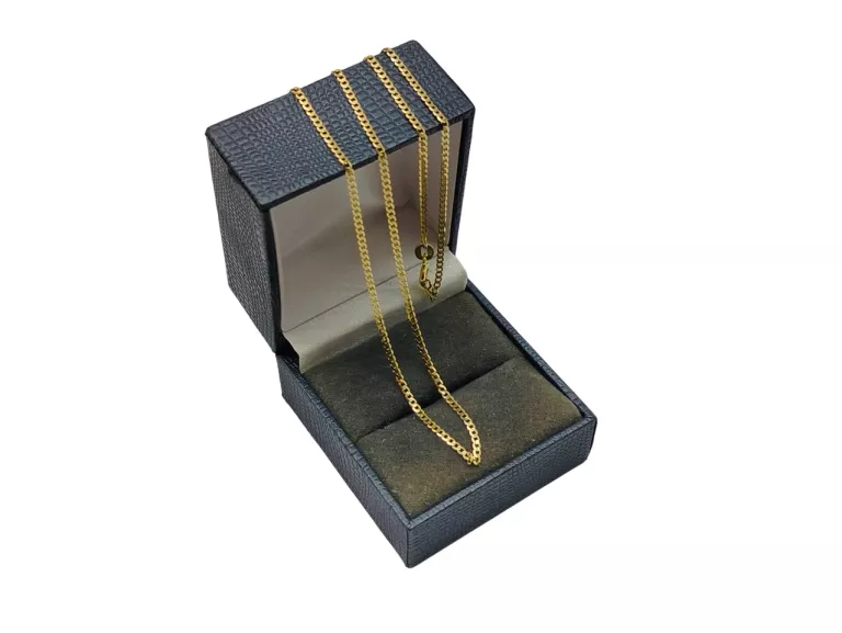 DELIKATNY ZŁOTY ŁAŃCUSZEK PR.585 PANCERKA | 1,63G | 45,5CM