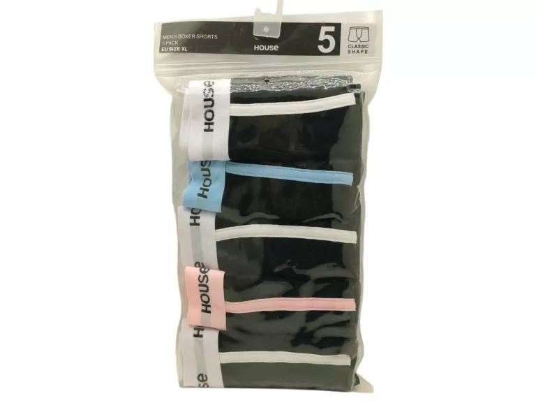 POWYSTAWOWE BOKSERKI HOUSE 5-PACK L XL