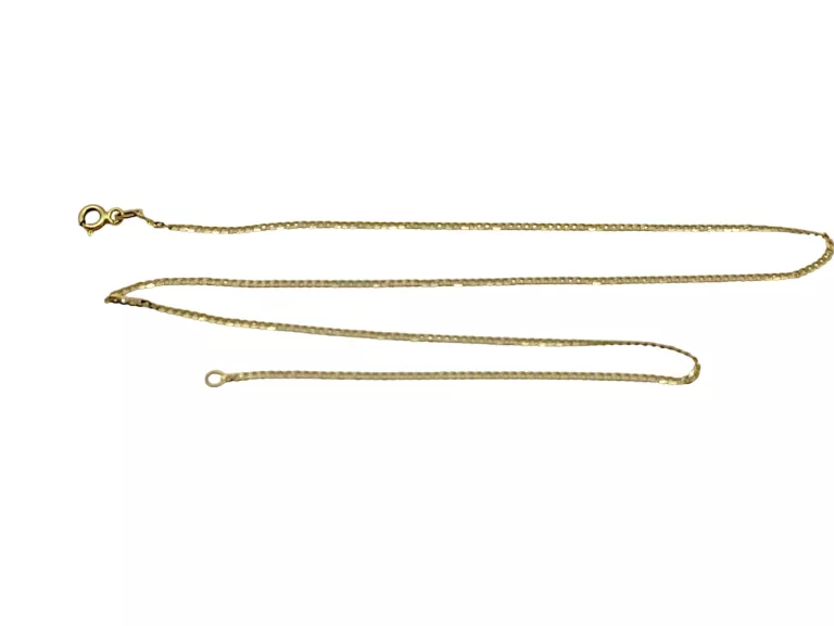 DELIKATNY ZŁOTY ŁAŃCUSZEK PR.585 PANCERKA | 1,63G | 45,5CM