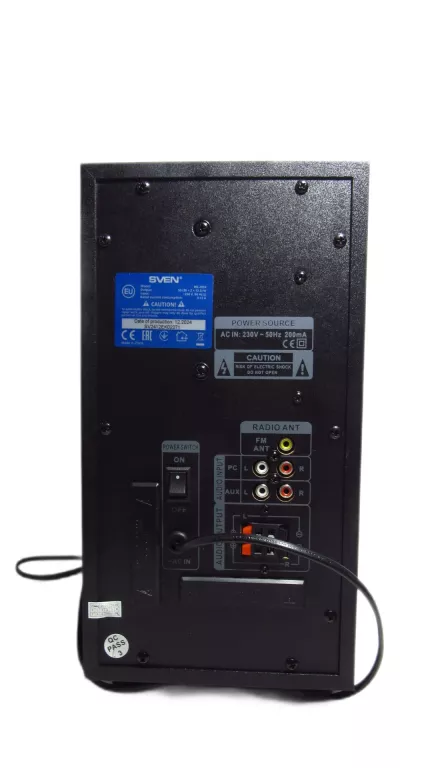 GŁOŚNIKI SVEN MS-2050 2.1 CZARNY