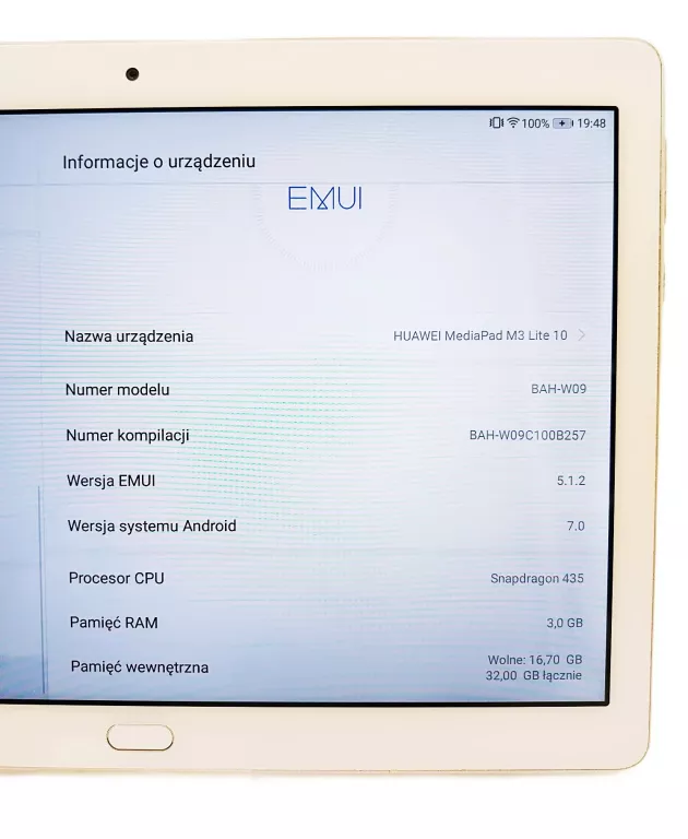 TABLET HUAWEI MEDIAPAD M3 LITE 10 3/32GB + ETUI