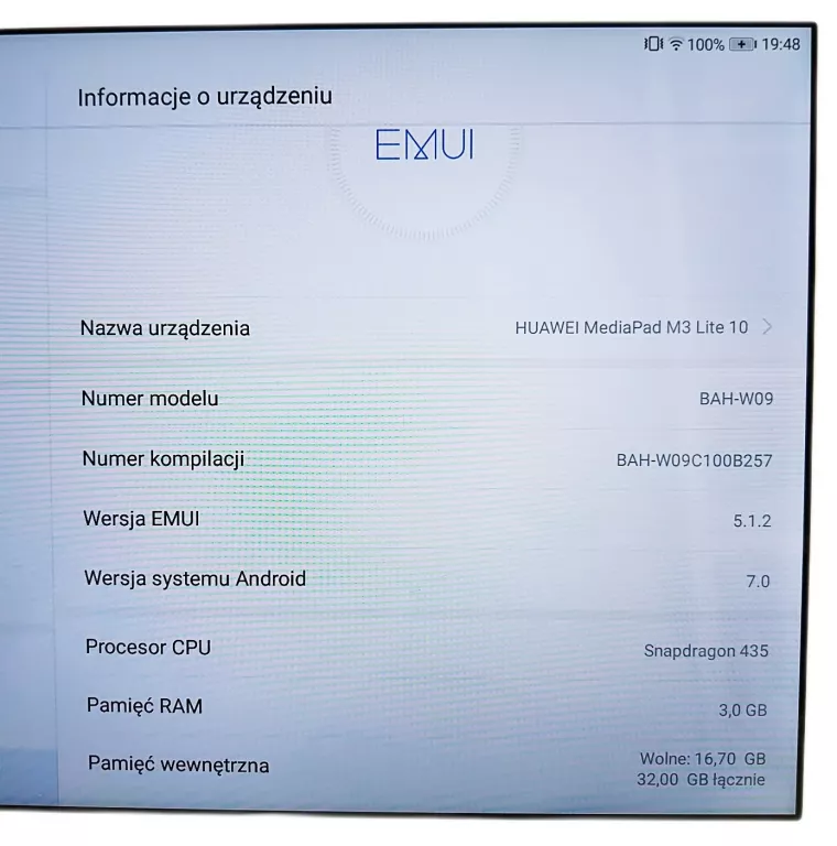 TABLET HUAWEI MEDIAPAD M3 LITE 10 3/32GB + ETUI
