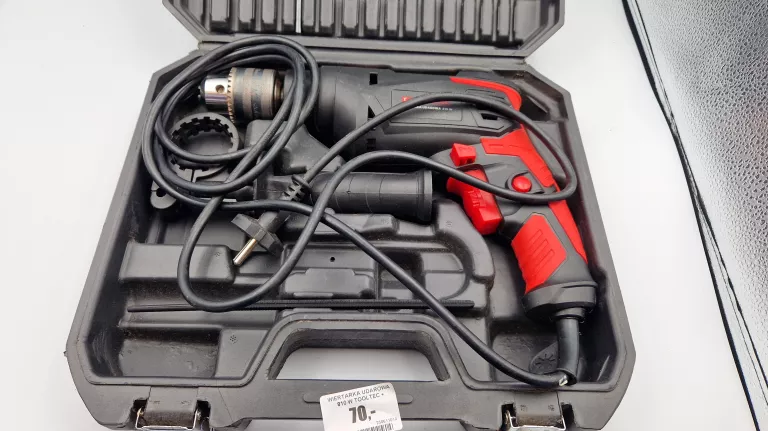 WIERTARKA UDAROWA 810 W TOOLTEC + WALIZKA