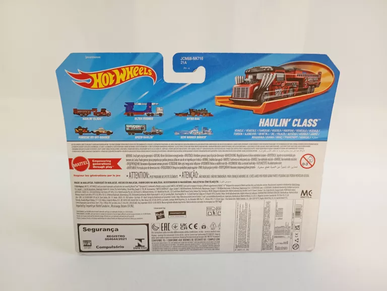 HYT56 CIĘŻARÓWKA HOT WHEELS HAULIN CLASS