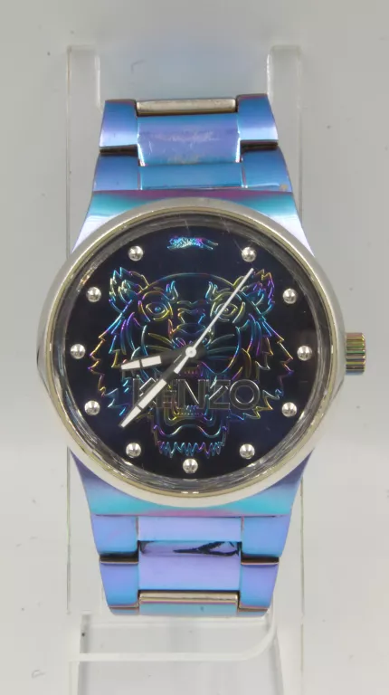 ZEGAREK KENZO TIGER HEAD 9600204 K0024 NA BRANSOLECIE TĘCZOWY