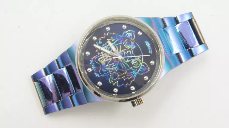 ZEGAREK KENZO TIGER HEAD 9600204 K0024 NA BRANSOLECIE TĘCZOWY
