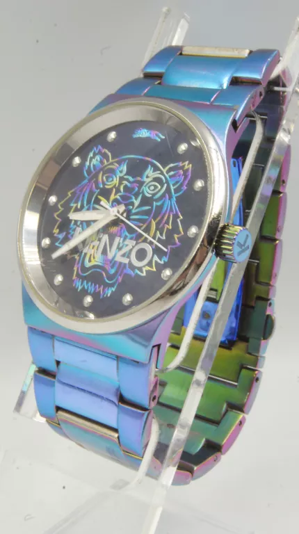 ZEGAREK KENZO TIGER HEAD 9600204 K0024 NA BRANSOLECIE TĘCZOWY