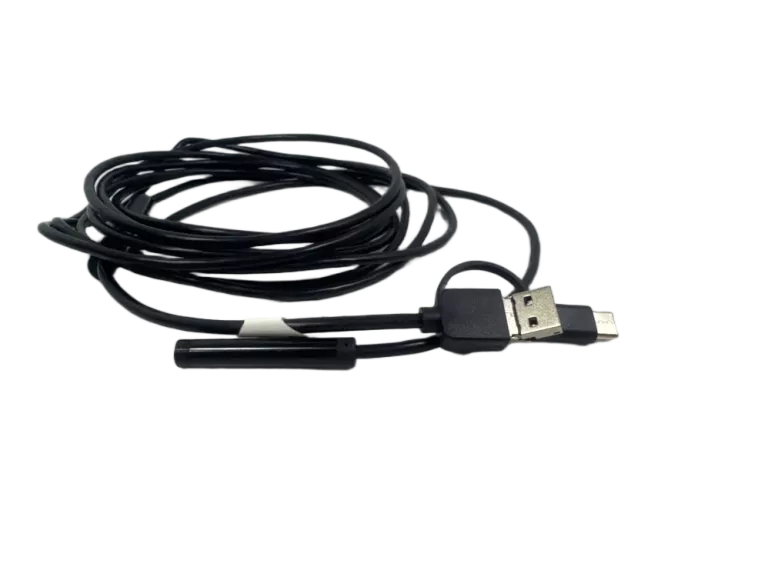 KAMERA ENDOSKOPOWA 3,5M OBIEKTYW 8/7/5,5MM USB/C/MICRO