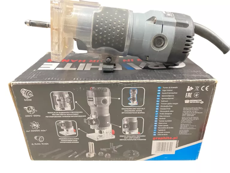 GRAPHITE FREZARKA KRAWĘDZIOWA 510W