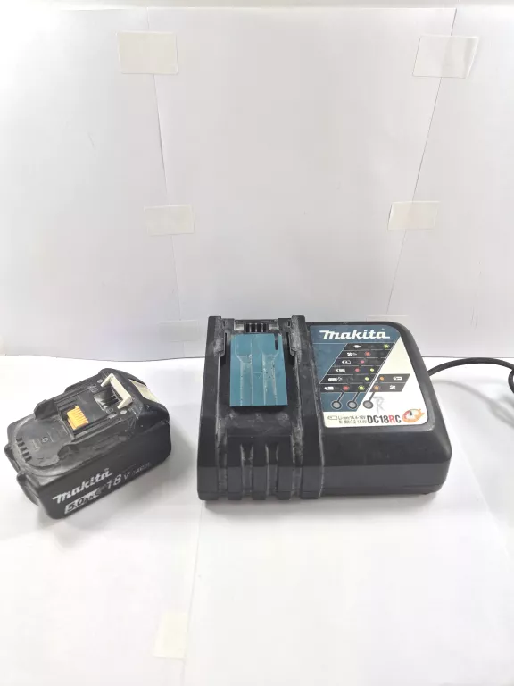 ŁADOWARKA MAKITA DC18RC + AKUMULATOR MAKITA 5 AH